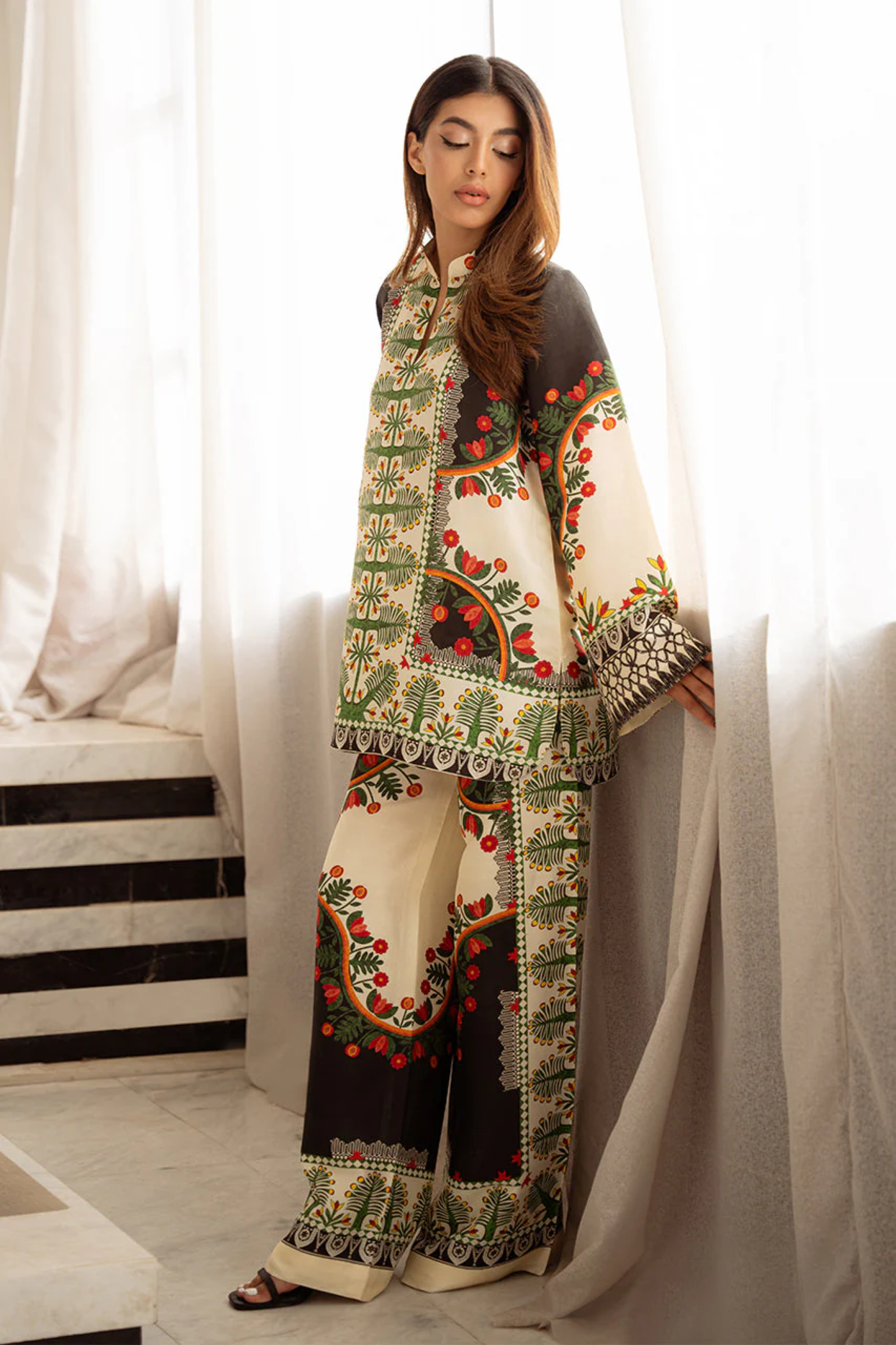 Royal Botanical Co-ord Suit