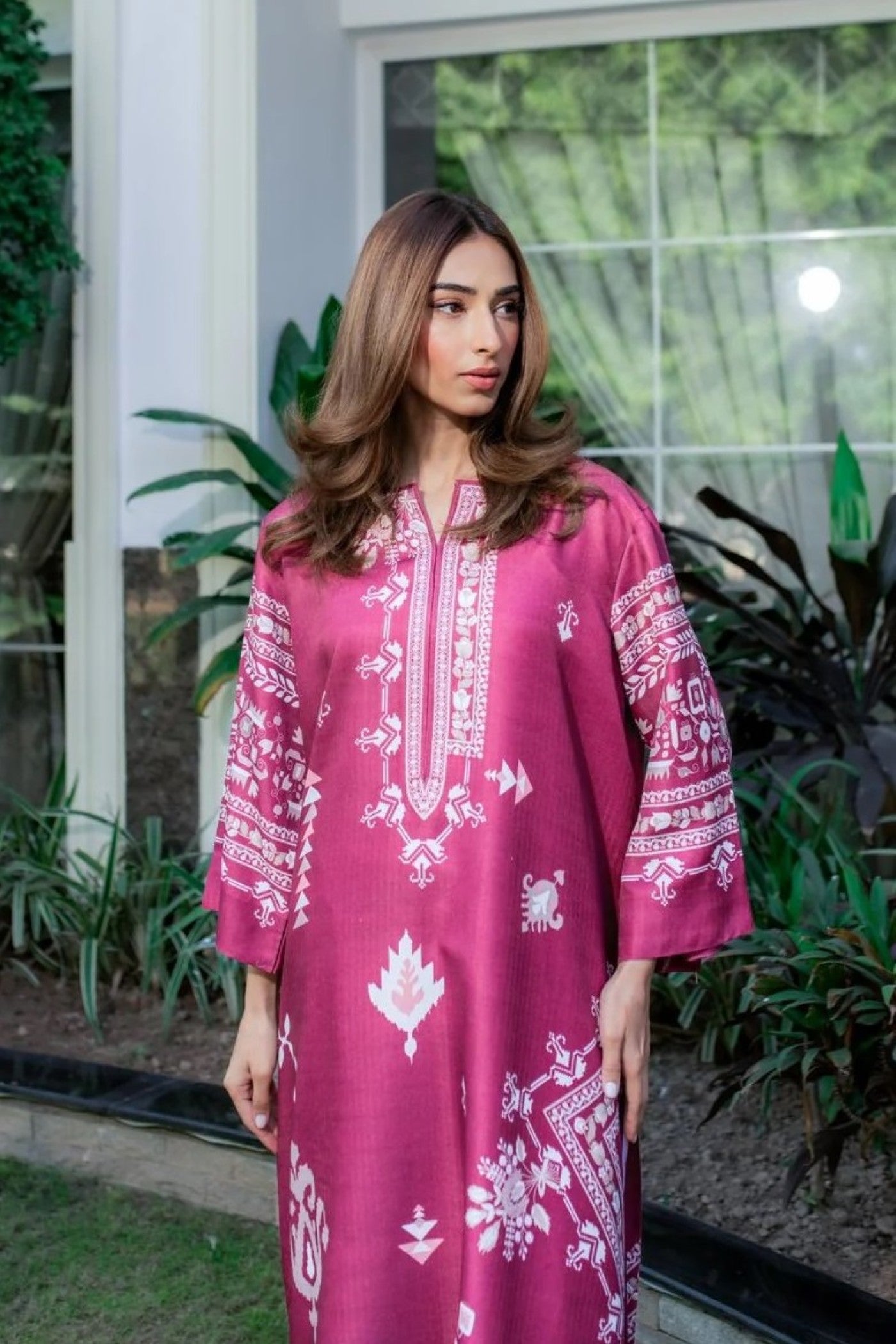 Rose Medallion Luxury Co-ord Set