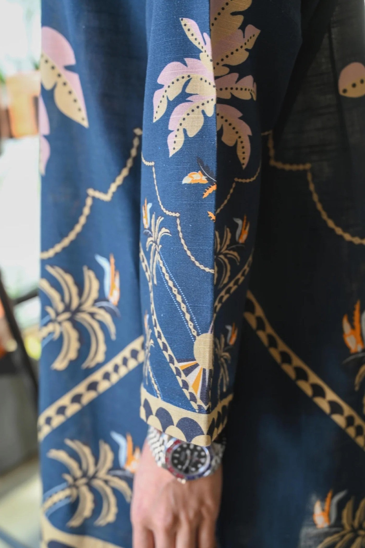 Sapphire Garden Luxury Co-ord Set