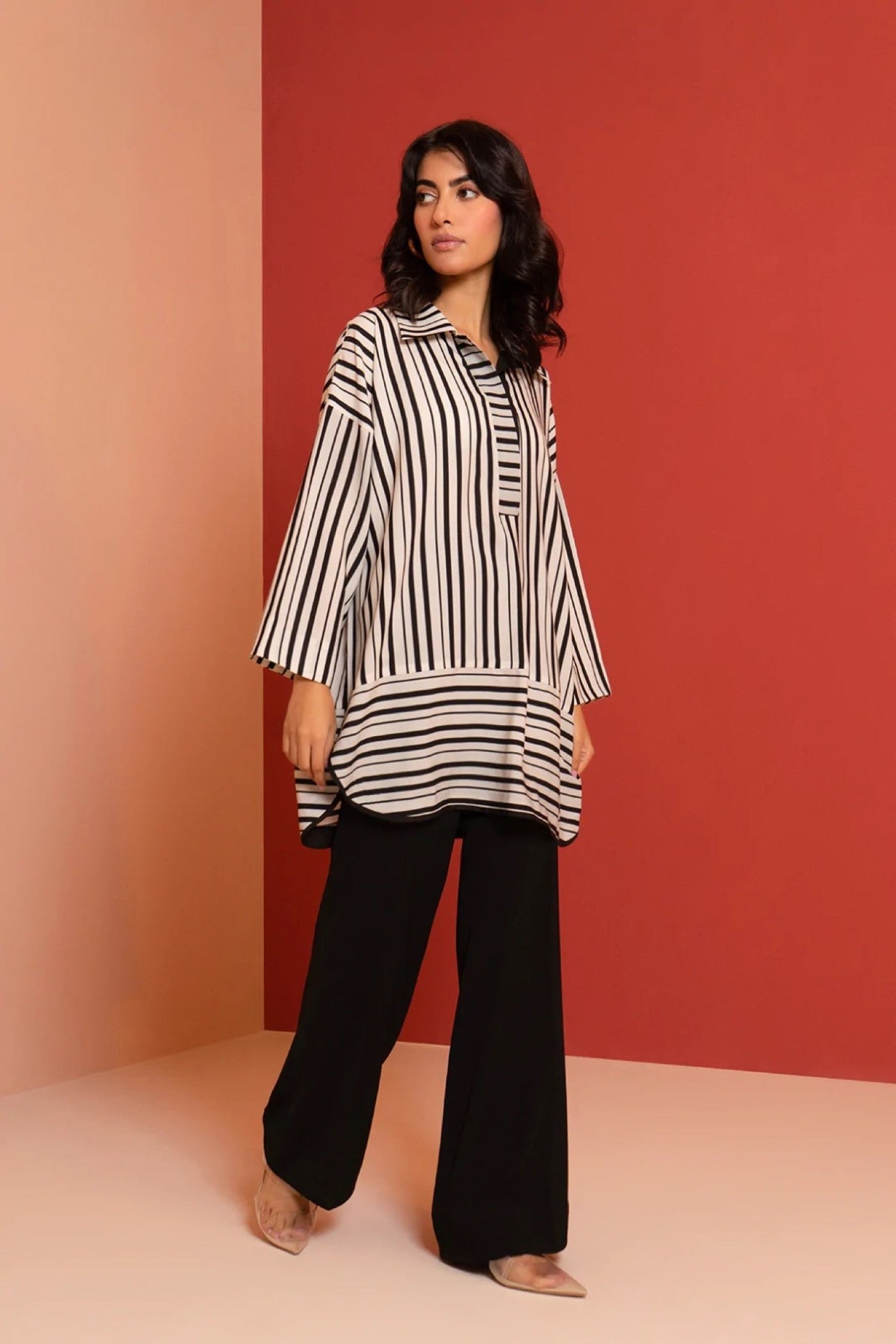 Modern Lines Tunic & Pants