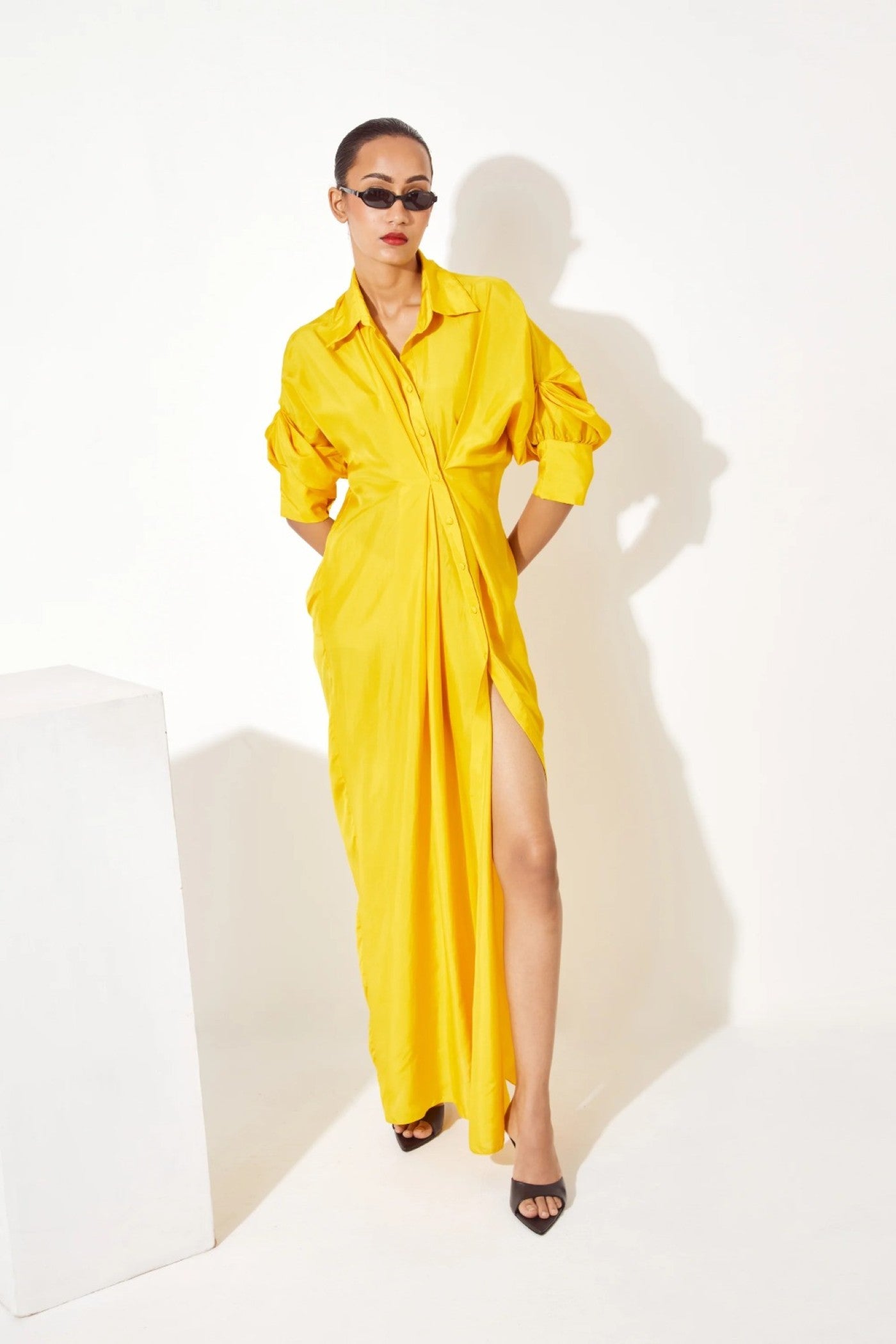 Marigold Breeze Resort Dress