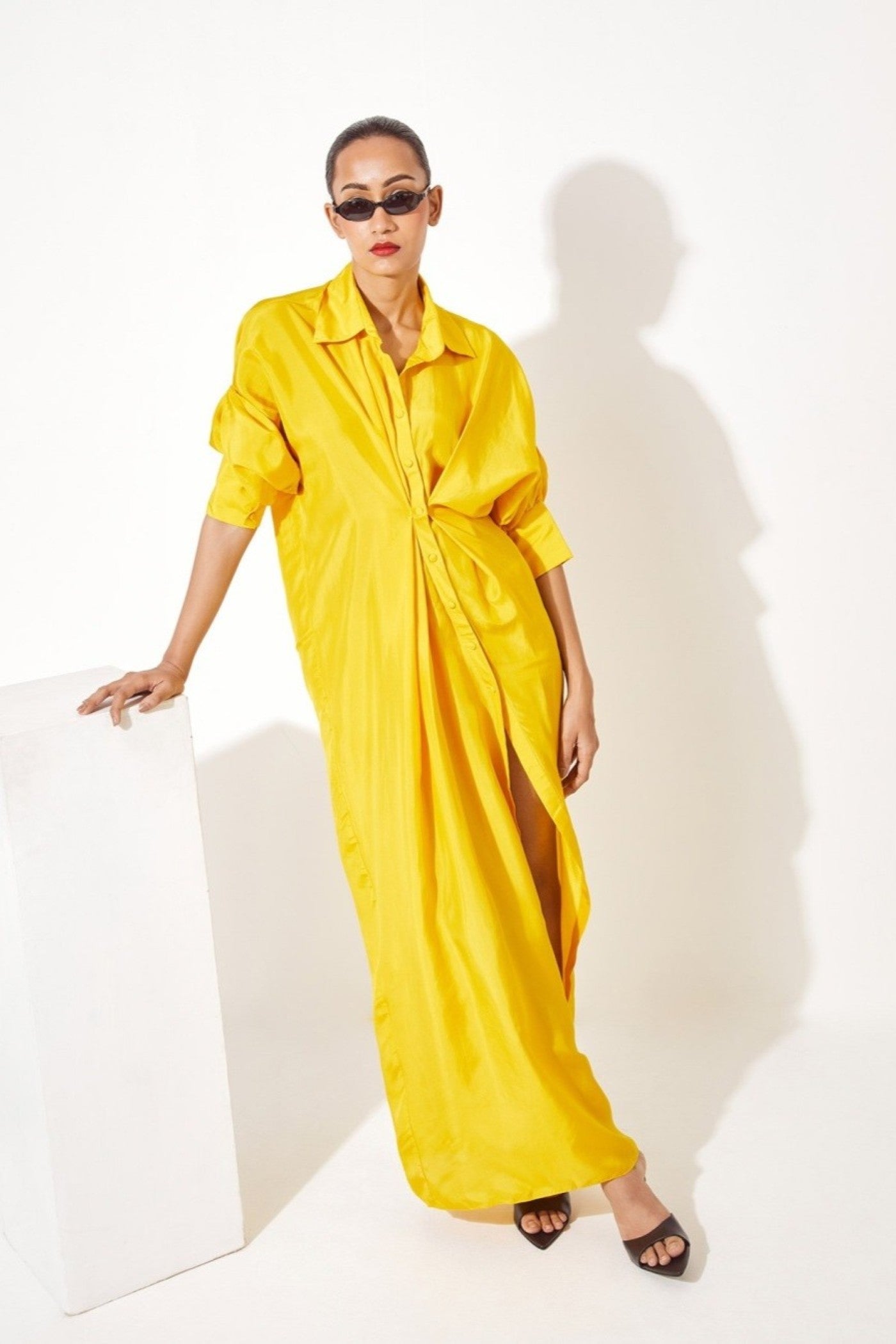 Marigold Breeze Resort Dress