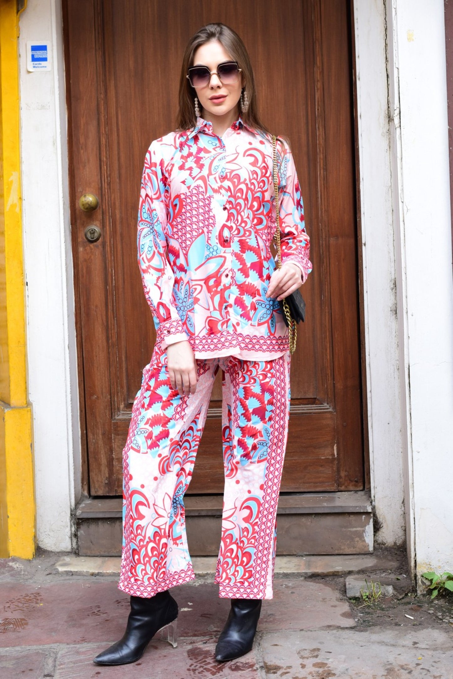 Vibrant Paisley Co-ord
