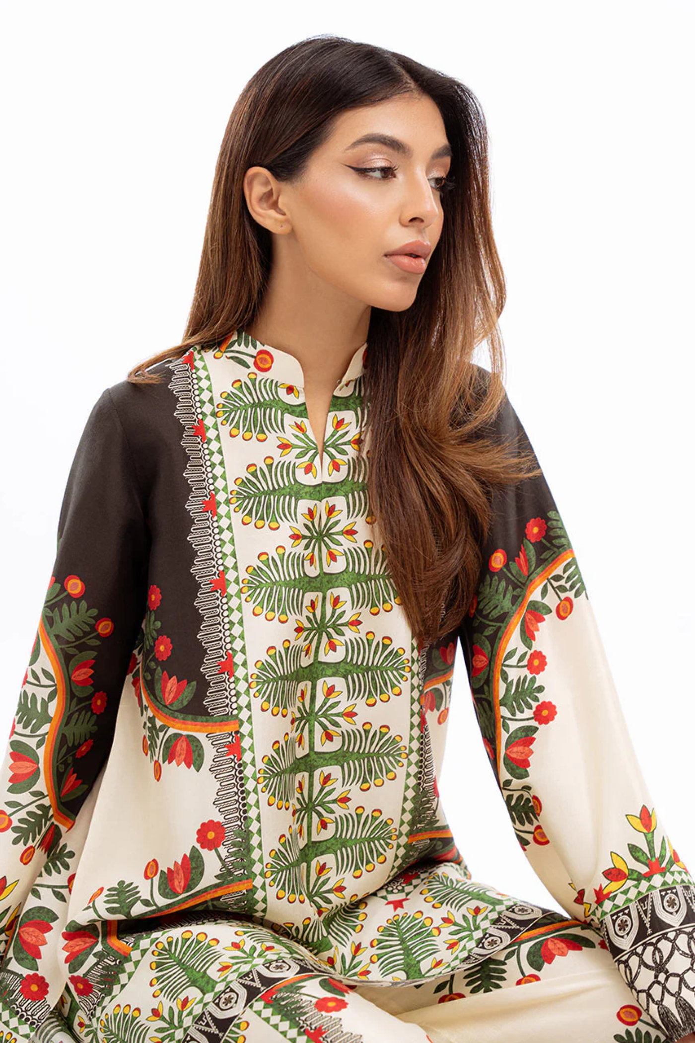 Royal Botanical Co-ord Suit