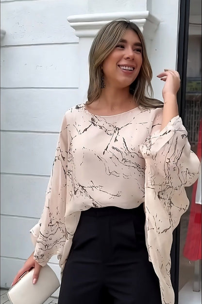 Romantic Bloom Scalloped Lace Top