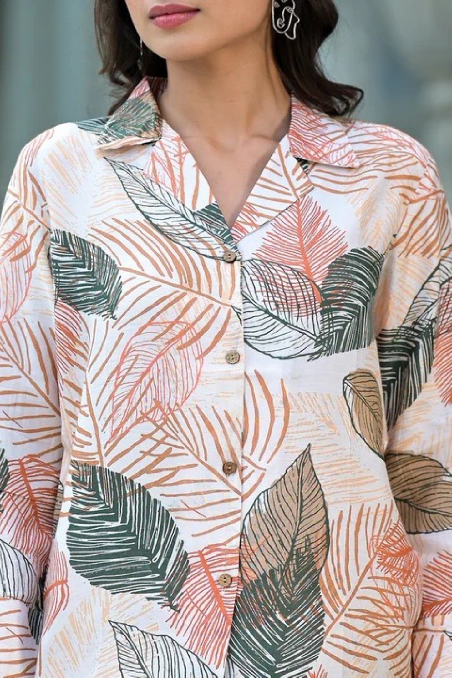 Blush Botanical Brushstroke Coord