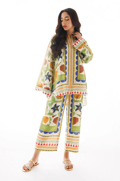 Sunshine Border Print Lounge Coordinates