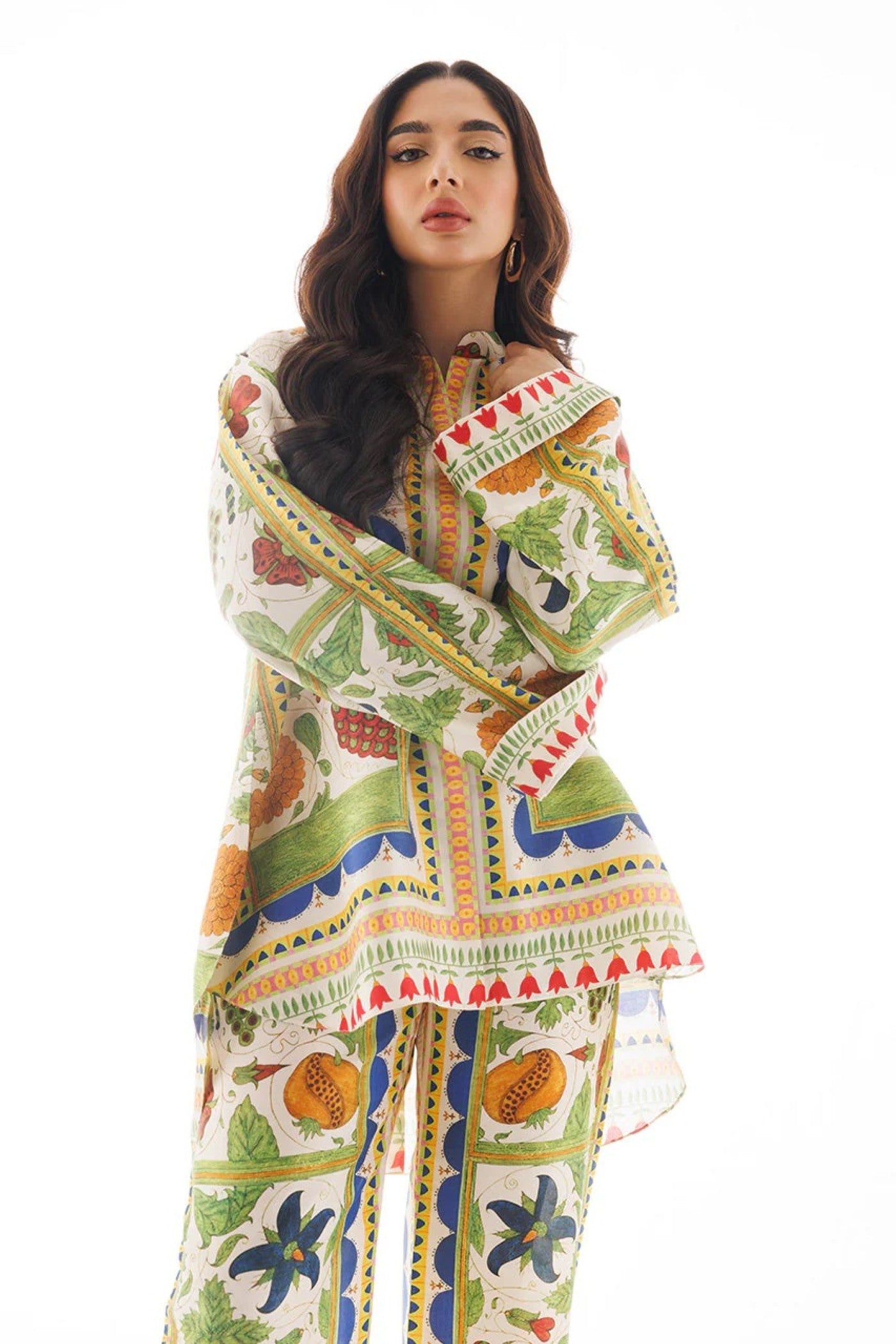 Sunshine Border Print Lounge Coordinates