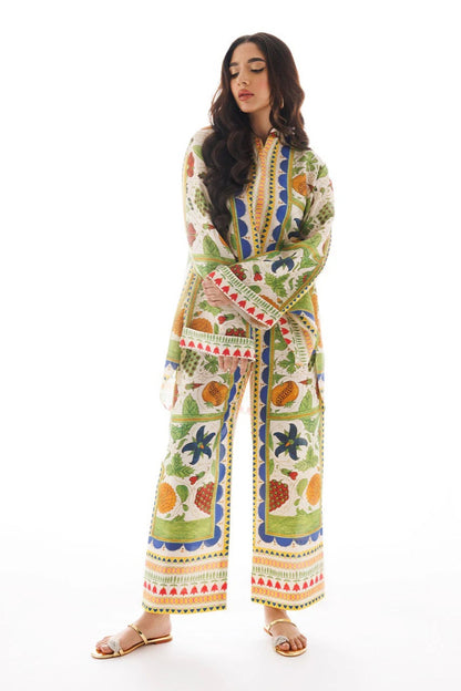 Sunshine Border Print Lounge Coordinates