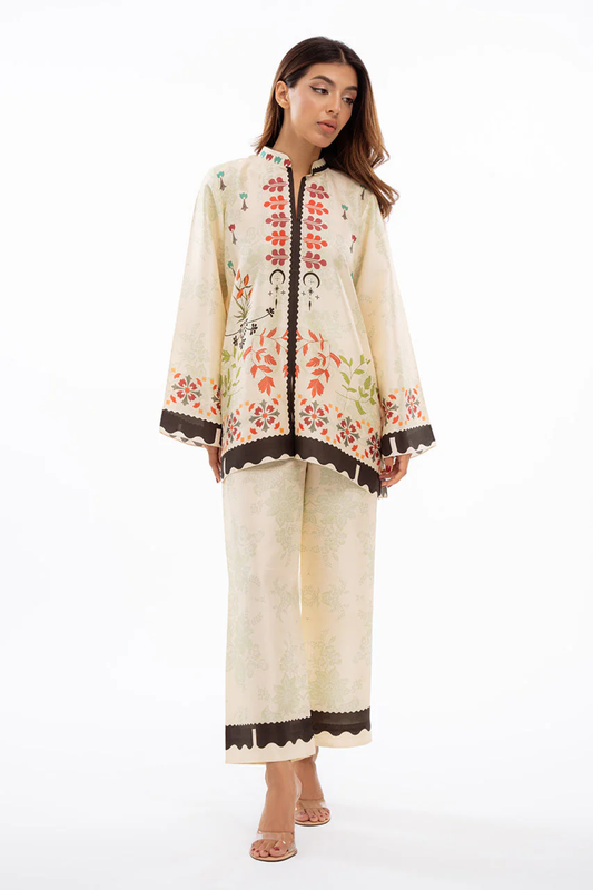 Spring Blossom Lace-trim Set