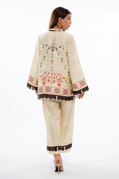 Spring Blossom Lace-trim Set