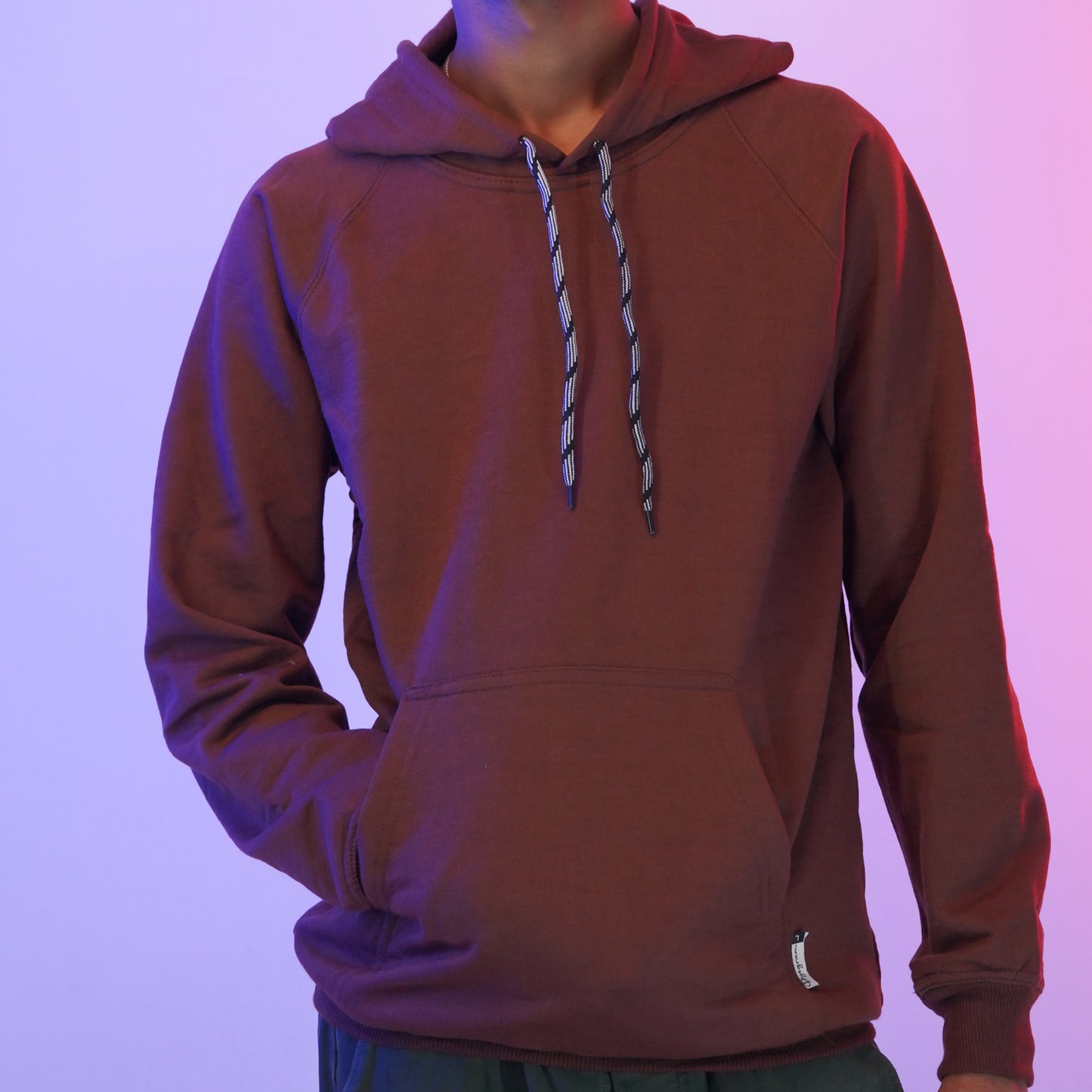 Rustic Warmth Hoodie for Men