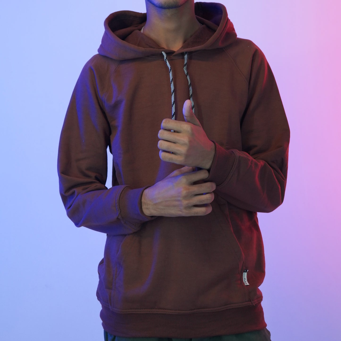 Rustic Warmth Hoodie for Men