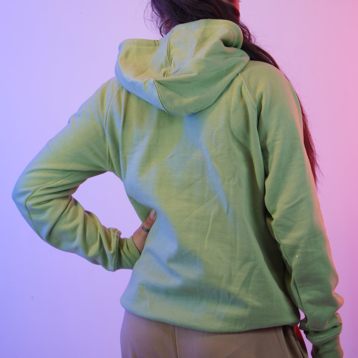 Olive Glow Hoodie for Women