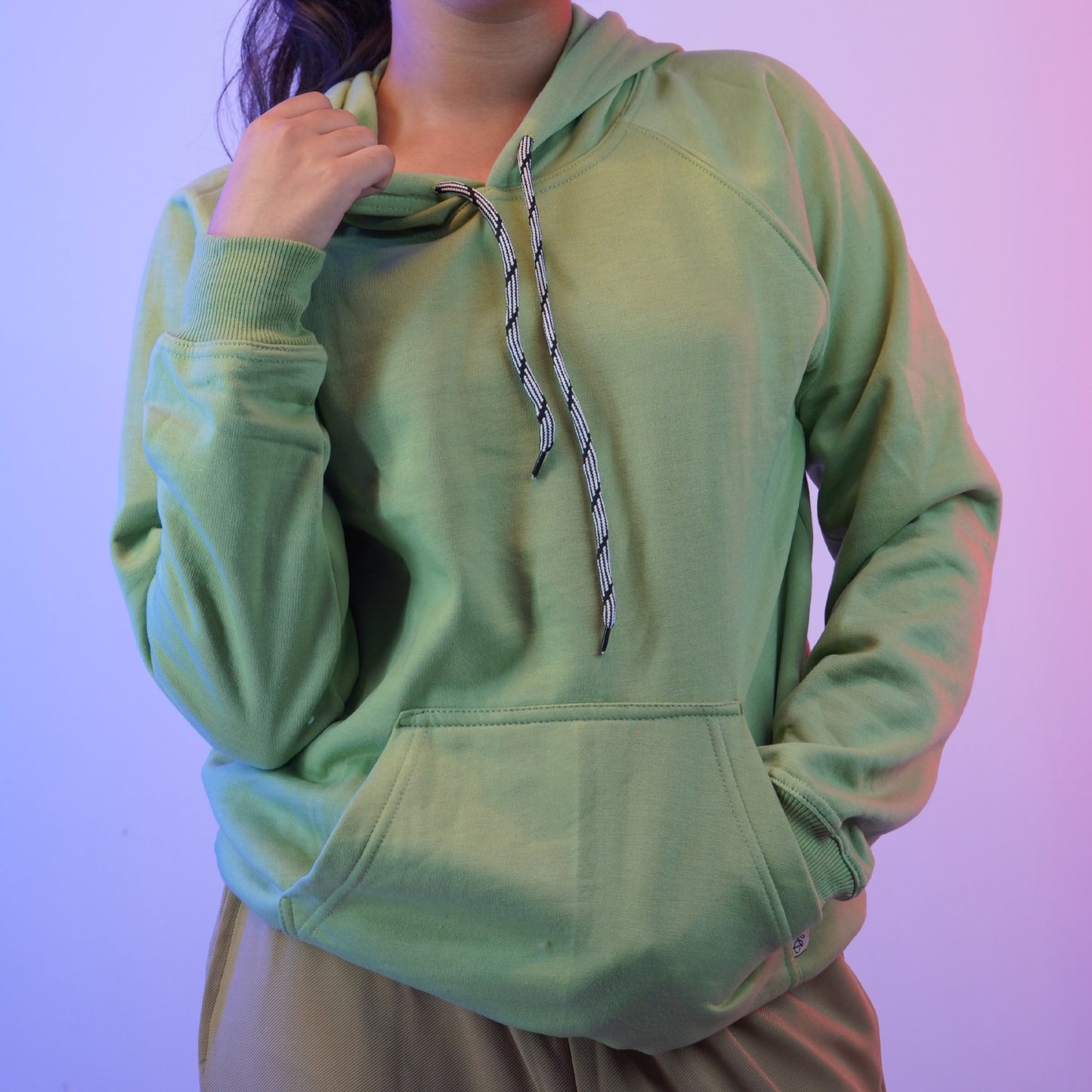 Olive Glow Hoodie for Women