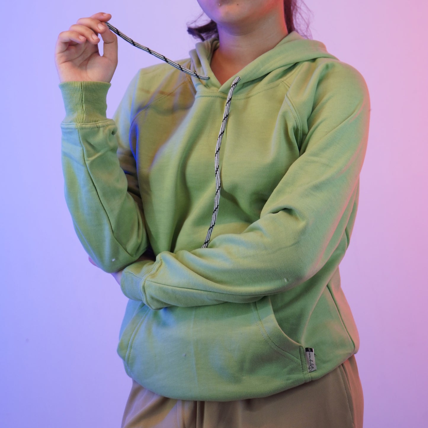 Olive Glow Hoodie for Women