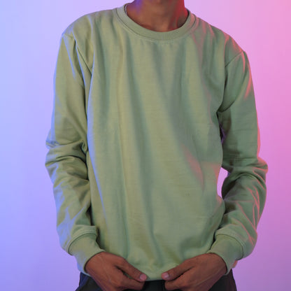 Mint Meadow Relaxed Sweatshirt for Men