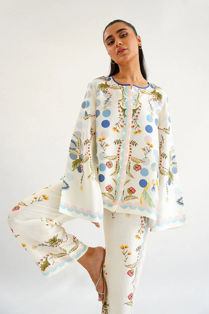 Spring Meadow Floral Pajama Set