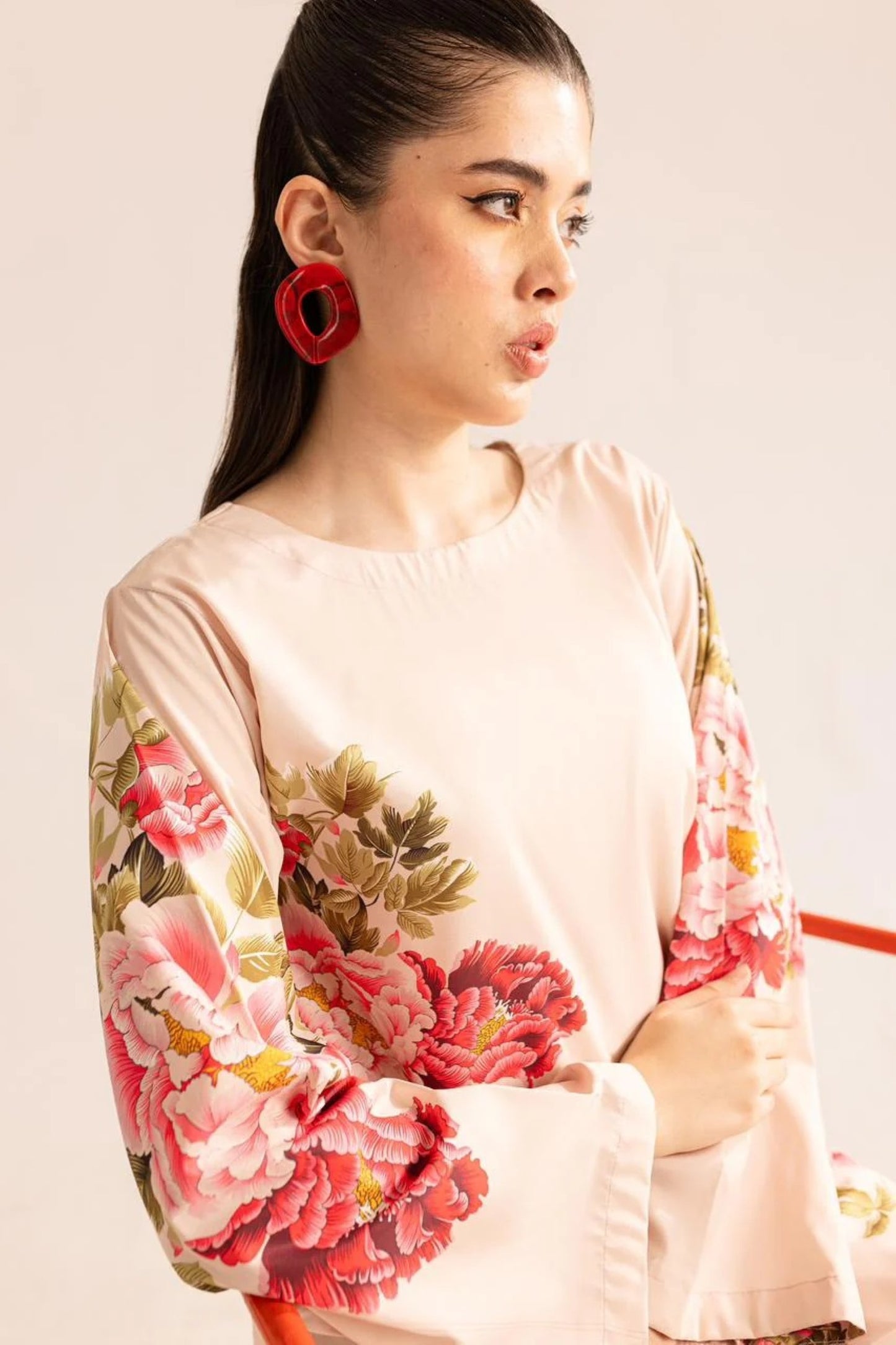 Blush Peony Garden Ensemble Co-ord