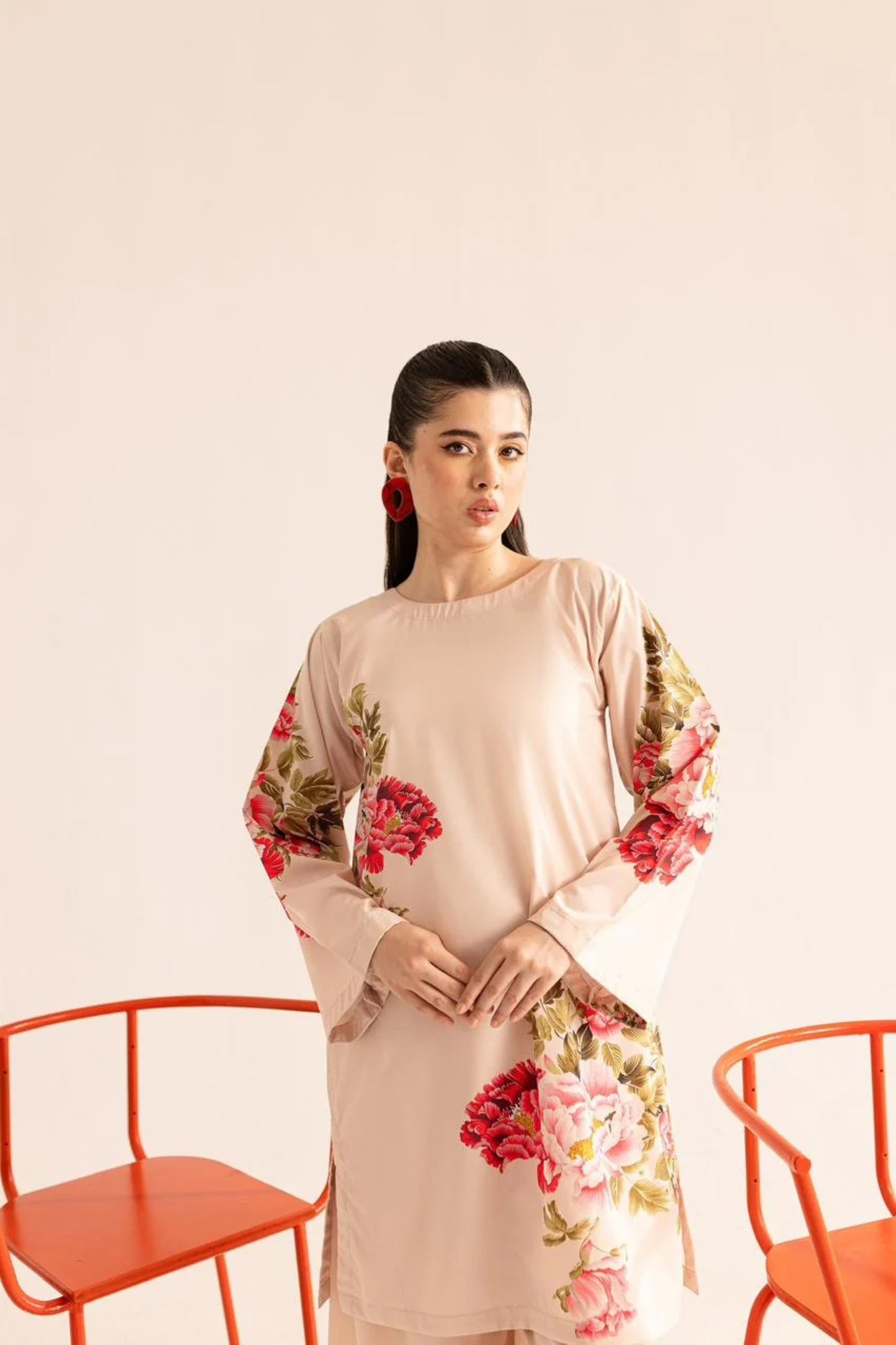 Blush Peony Garden Ensemble Co-ord