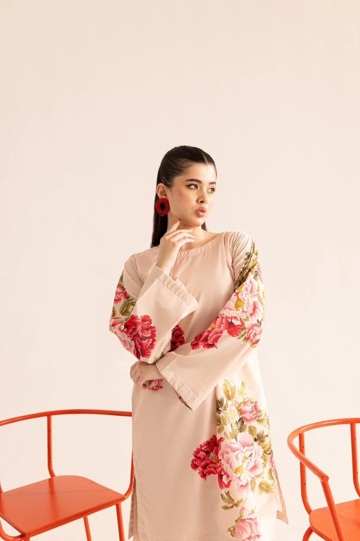 Blush Peony Garden Ensemble Co-ord