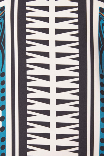 Teal Lotus Kimono Palazzo Ensemble Co-ord