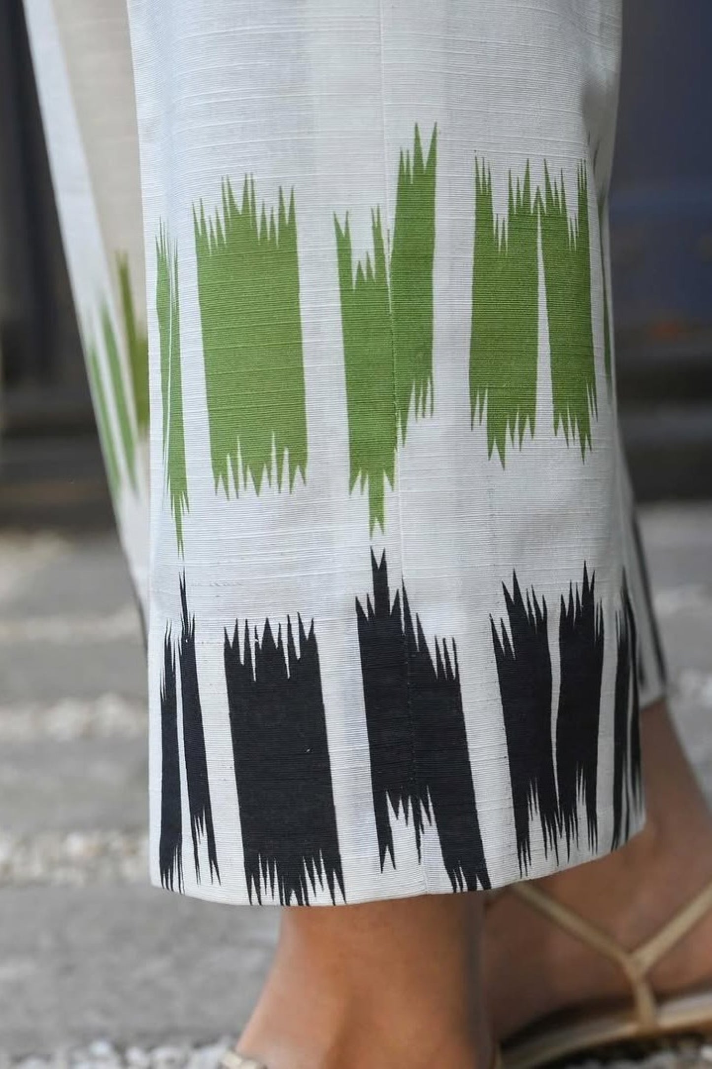 Emerald Ikat Co-ord Set