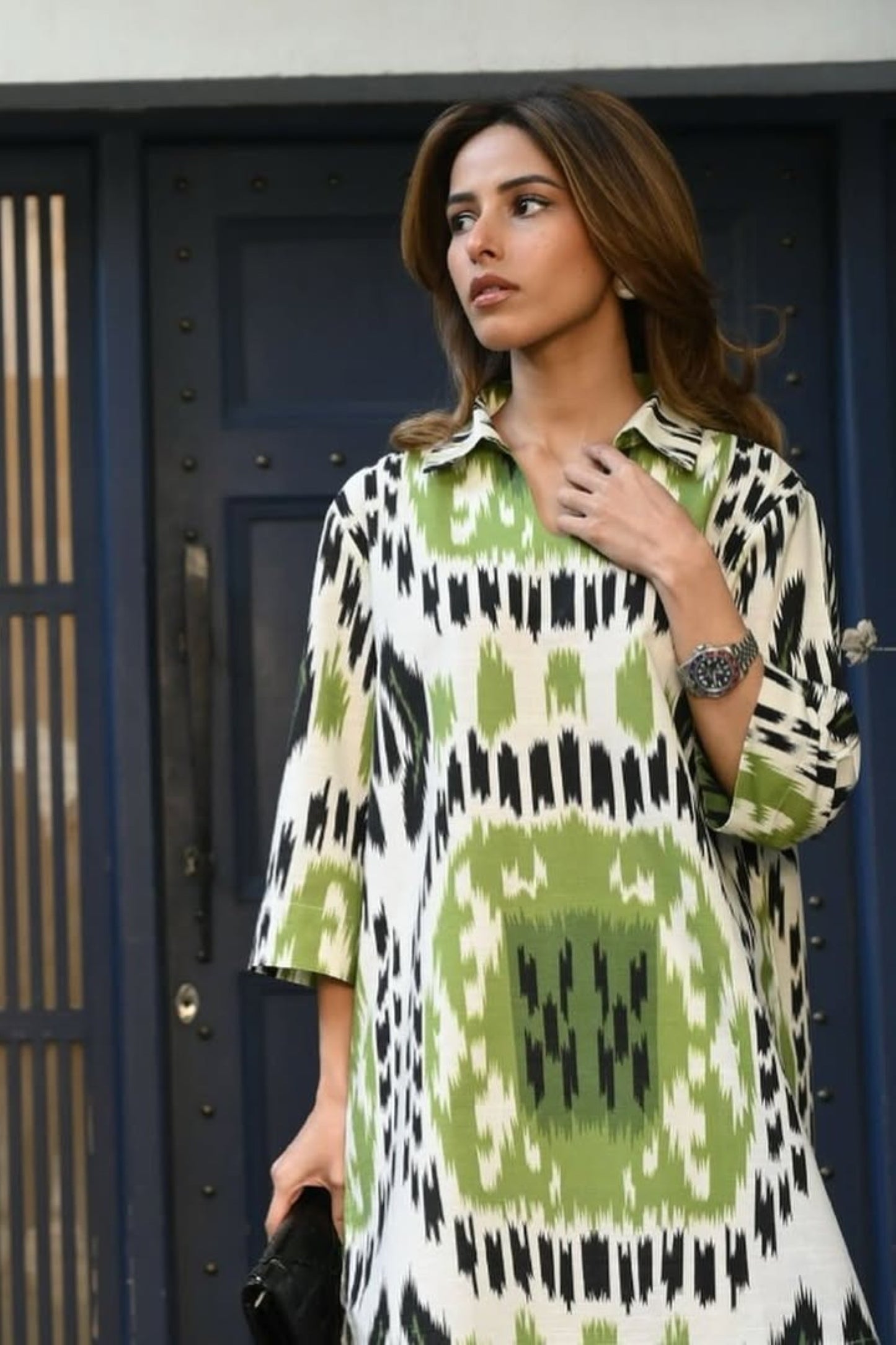 Emerald Ikat Co-ord Set
