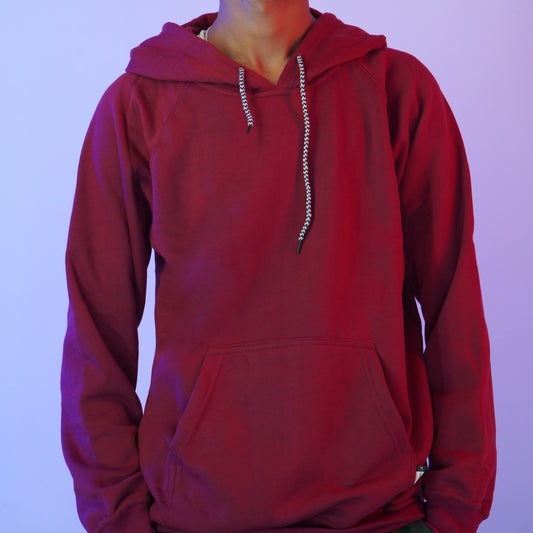 Garnet Glow Hoodie for Men