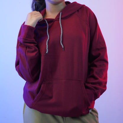 Garnet Glow Hoodie for Women