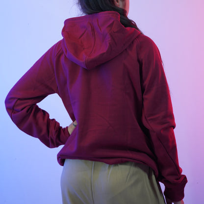 Garnet Glow Hoodie for Women