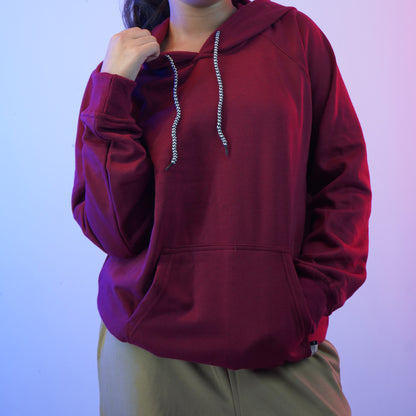 Garnet Glow Hoodie for Women