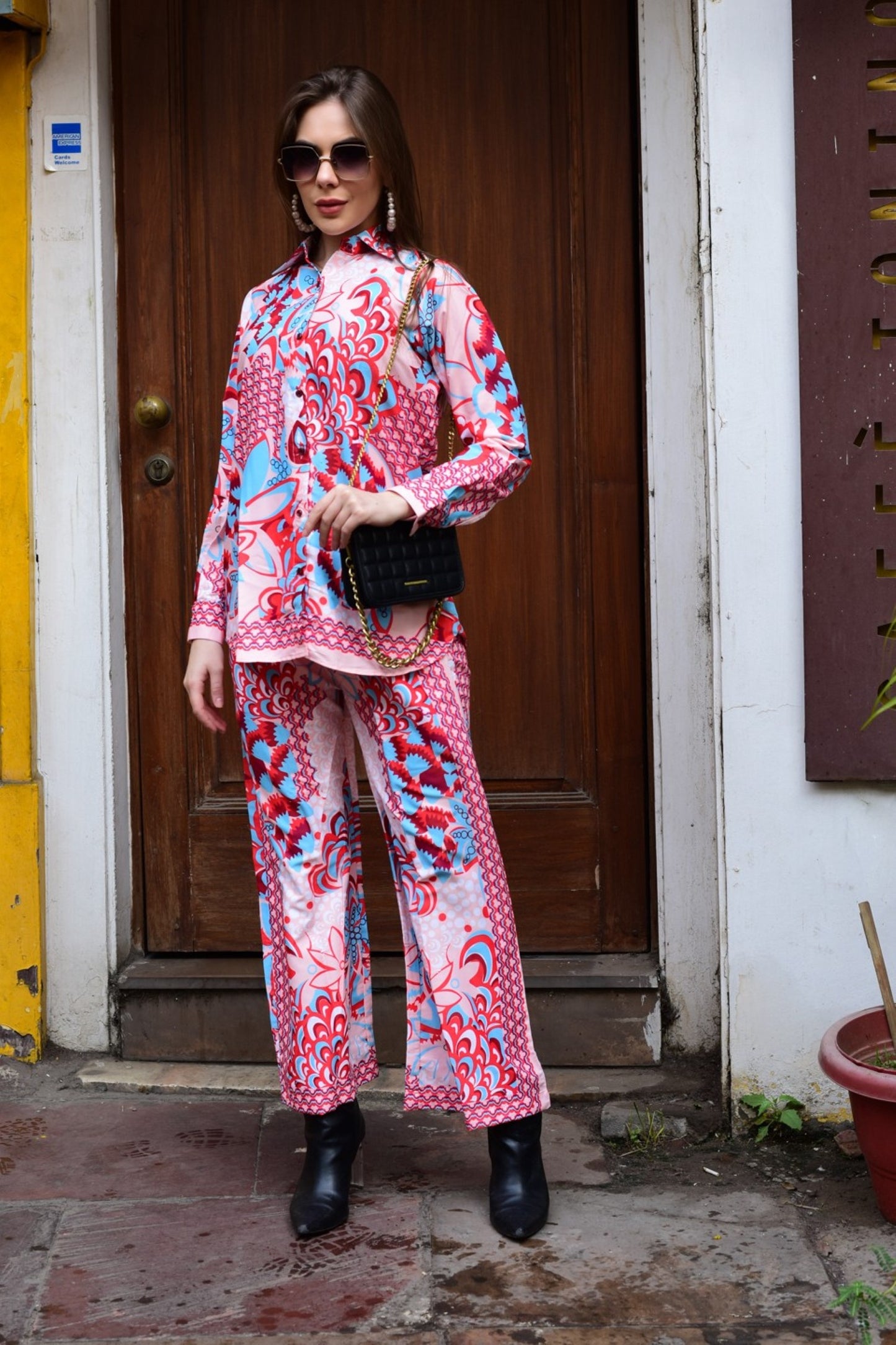 Vibrant Paisley Co-ord