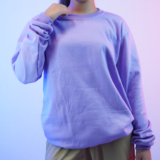 Lavender Luxe Sweatshirt for Women