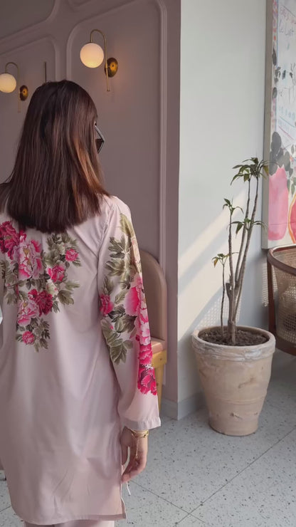 Blush Peony Garden Ensemble Co-ord
